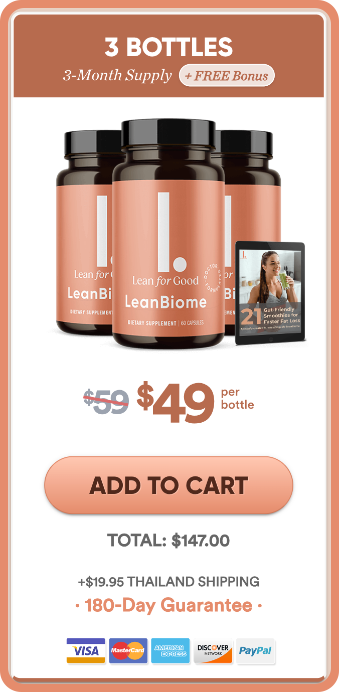 LeanBiome™ - 3 Bottle